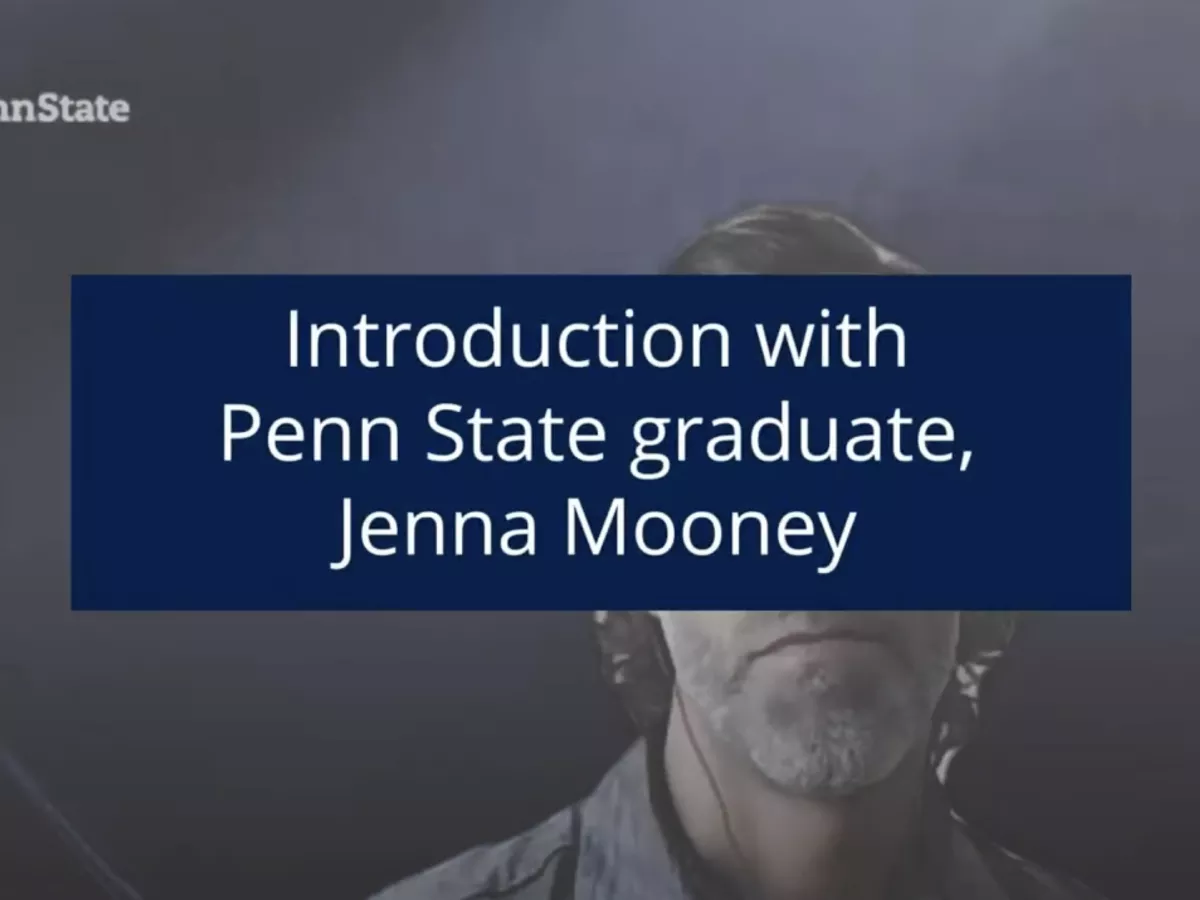 Career Advice from Employers and Alumni - Jenna Mooney Intro and Background