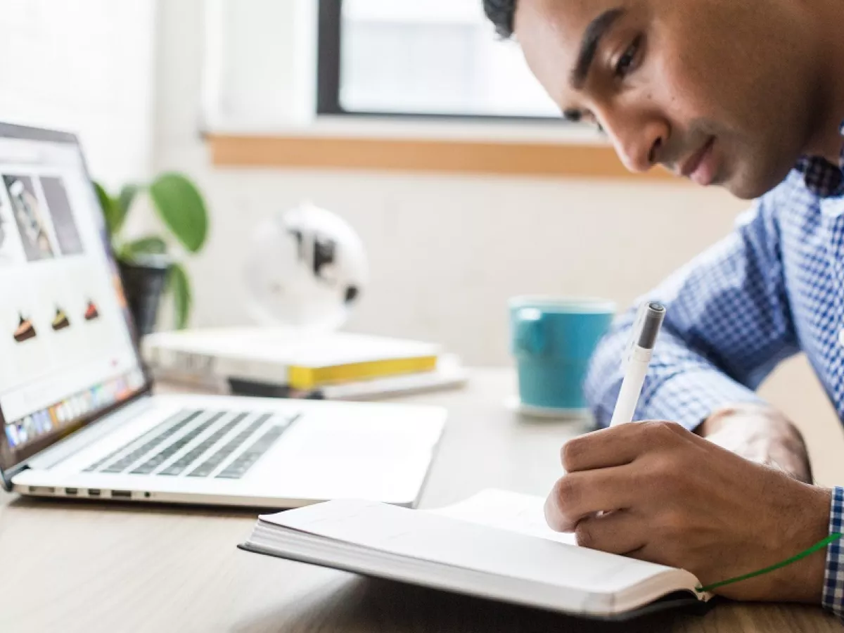 Man with Laptop