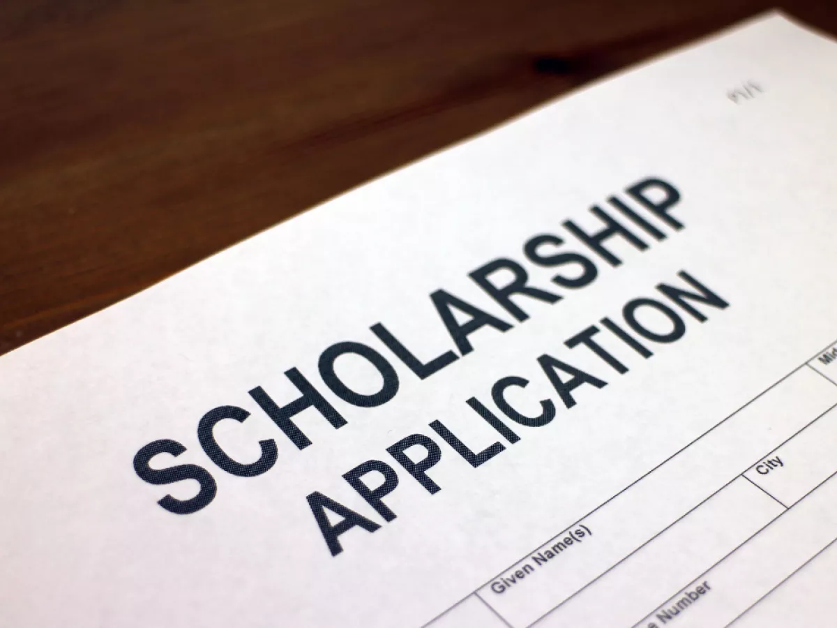Scholarship application