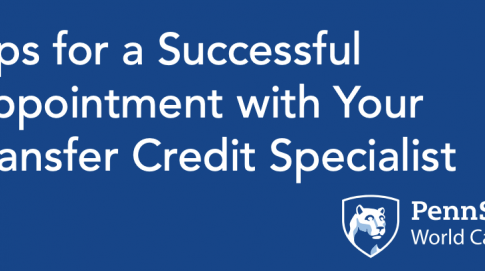 Tips for a Successful Appointment with Your Transfer Credit Specialist